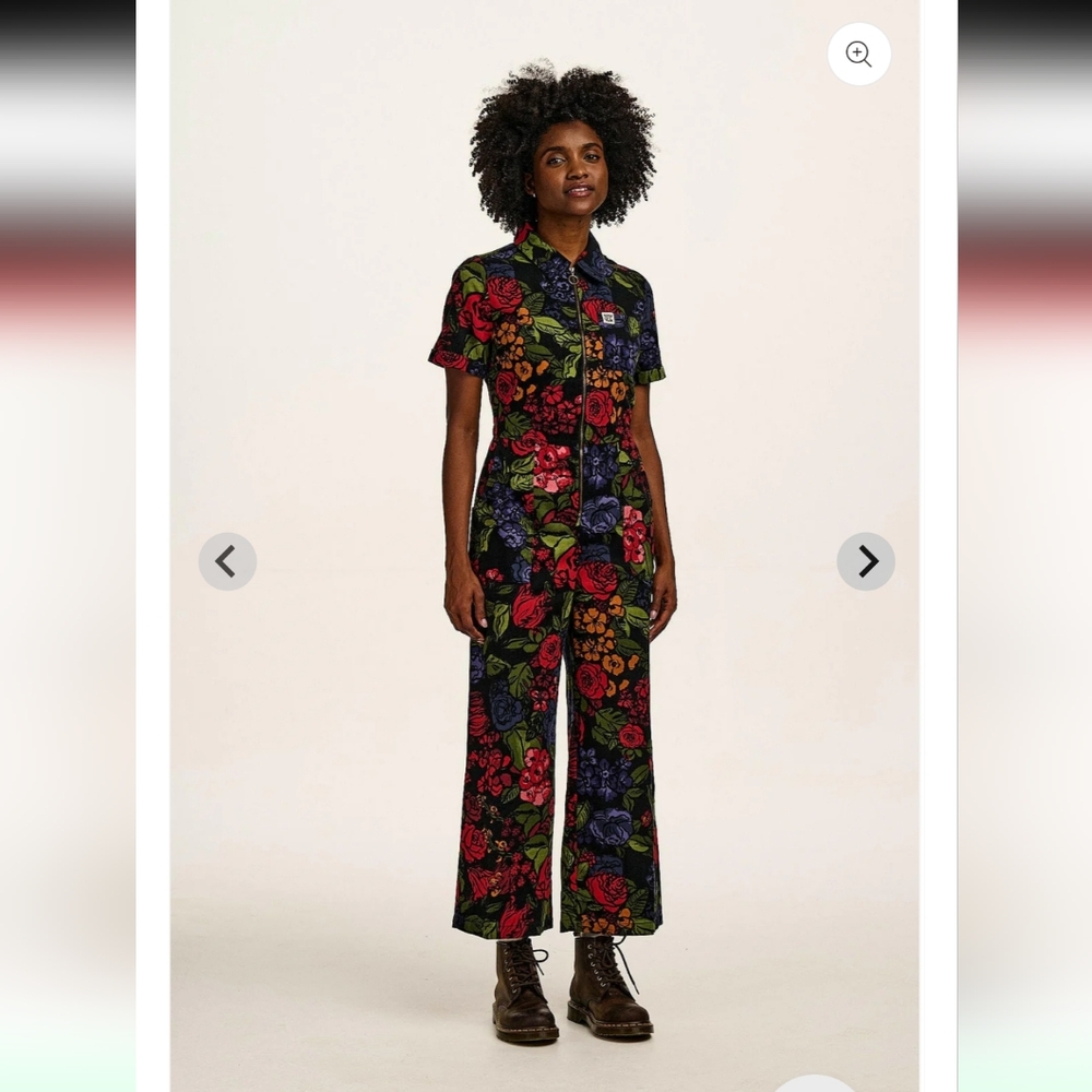 Lucy & YAK Ragan Jumpsuit Maria Print